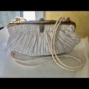 SOLD SOLD SOLD.  REVIVALS  silky bag fabulous frame turquoise